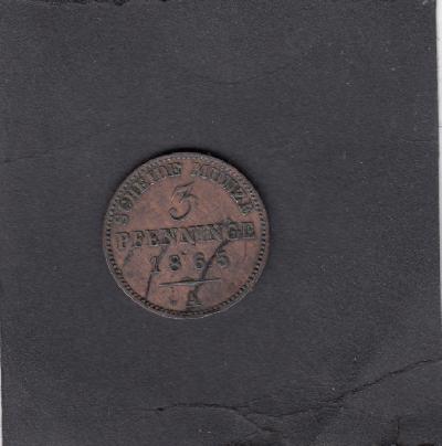 Beschrijving: 3 Pfennig  